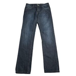 7 For All Mankind Slimmy Youth Denim Jeans Girl’s 16 Dark Wash